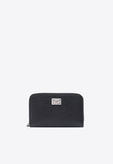 Dolce & Gabbana Logo-Plaque Leather Wallet Black BP2522AG219_80999_Black_29848515