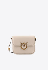 PINKO Love Box Square Nappa Leather Shoulder Bag Ivory 104297A26L_Z14Q_BIA_29848874