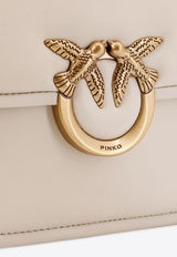 PINKO Love Box Square Nappa Leather Shoulder Bag Ivory 104297A26L_Z14Q_BIA_29848874