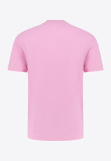 Polo Ralph Lauren Logo Embroidered Crewneck T-shirt Pink 710740727_010_Pink_30897422