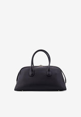 Tod's Medium Darsena Leather Duffel Bag with Padlock Black XBWAQBH0250YAT_B999_Black_30897907