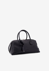 Tod's Medium Darsena Leather Duffel Bag with Padlock Black XBWAQBH0250YAT_B999_Black_30897907