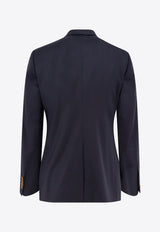 Double-Breasted Wool Blazer