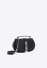 Versace Greca Goddess Leather Top Handle Bag Black 10111781A05134_1B00P_Black_29845408