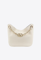 Valentino VLogo Moon Leather Tote Bag Ivory 4W2B0N09JDK_098_White_29845465