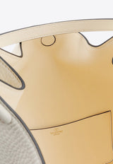 Valentino VLogo Moon Leather Tote Bag Ivory 4W2B0N09JDK_098_White_29845465