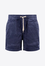 Polo Ralph Lauren Prepster Logo Corduroy Shorts Blue 710800214_024_Blue_30897323