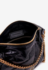 Balenciaga Small Crush Quilted Leather Hobo Bag Black 806479210J1_1000_Black_29848182