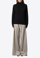 The Row Wool High-Neck Sweater Black 8295Y590_BLK_Black_29855792