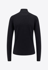 The Row Wool High-Neck Sweater Black 8295Y590_BLK_Black_29855792