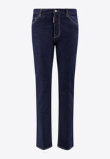 Dsquared2 Cool Guy Straight-Leg Jeans Blue S74LB1741S30664470_Blue_29846476