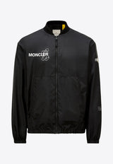 Moncler Genius Logo-Printed Zip-Up Jacket 09U1A00009M5238_999_Black_29848780