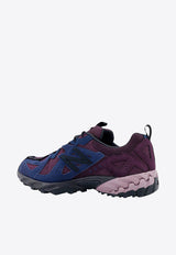 New Balance ML610XK Suede and Mesh Low-Top Sneakers Purple ML610XK_BLACK_Black_29850742