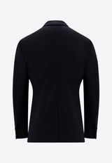 Dolce & Gabbana Single-Breasted Tuxedo Blazer Black G2PQ4TGG150_N0000_Black_29847822