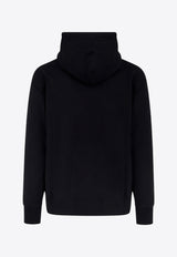Valentino Chat De La Maison Hooded Sweatshirt Black 7V3MF28NB339RA_Nero/burro_29845228