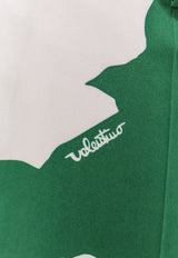 Valentino Flower Print Bermuda Shorts Green 4V0RDD12A2L_ZXU_Green_29847807