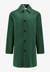 Burberry Reversible Checked Raincoat Green 8080655_B8636_Green_29846067