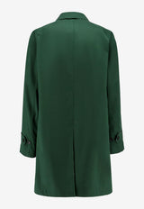 Burberry Reversible Checked Raincoat Green 8080655_B8636_Green_29846067