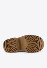 Suede Mid-Calf Boots