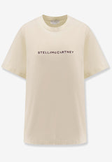 Stella McCartney Logo Print T-shirt White 6J01583SPY489002_White_29846479