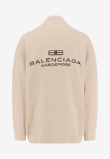 Balenciaga Bb Garderobe Intertwined Cardigan Beige 812919T3363_9501_Beige_29845743