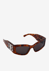 Balenciaga Bossy BB Logo Cat-Eye Sunglasses Brown 773492T0039_7703_Brown_29844738