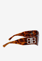 Balenciaga Bossy BB Logo Cat-Eye Sunglasses Brown 773492T0039_7703_Brown_29844738