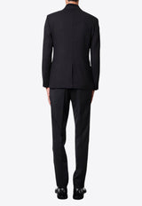 Dolce & Gabbana Single-Breasted Wool Jacket Black G2NW0ZFU28E_N0000_Black_29845809