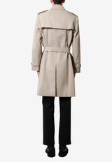 Burberry Double-Breasted Trench Coat Dove 8101309_C1761_Grey_29844801