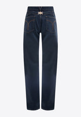 Versace Medusa Buckle Slim Jeans Blue 10086171A05756_1D480_Blue_29844477
