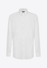 Dolce & Gabbana Essential Long-Sleeved Shirt White G5EJ0TGG826_W0800_White_29843621