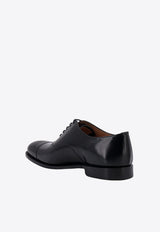Logo-Embossed Derby Shoes