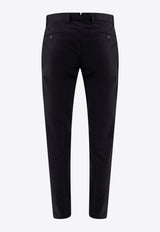 ZEGNA Tapered-Leg Chino Pants Black E8I03TR14_099_Black_29845468