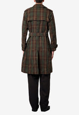 Burberry Double-Breasted Check Trench Coat Multicolor 8098475_C1480_Brown_29845961