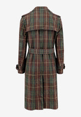 Burberry Double-Breasted Check Trench Coat Multicolor 8098475_C1480_Brown_29845961