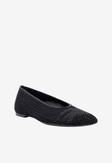 Burberry EKD Openwork Ballet Flats Black 8088424_A1189_Black_29847759