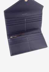 Tory Burch T Monogram Jacquard Envelope Wallet 165023405_Tory navy_29847550