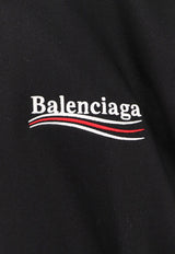 Balenciaga Political Campaign Windbreaker Jacket Black 818502TRVE2_1089_Black_29843606