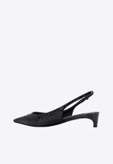 Dolce & Gabbana Mun 30 Croc-Embossed Leather Slingback Pumps Black CG0804A5491_8B956_Black_29843073