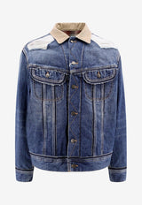 Maison Margiela Destroyed-Effect Denim Jacket Blue S67AM0061STZ092_962_Blue_29843897