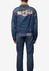 Maison Margiela Destroyed-Effect Denim Jacket Blue S67AM0061STZ092_962_Blue_29843897