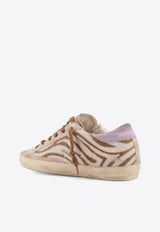 Golden Goose DB Super-Star Pony Skin Print Sneakers Brown GWF00101F00750782997_Brown_29857092