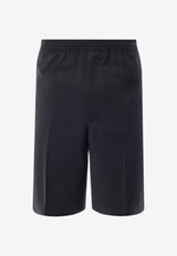 Givenchy Essential Wool Bermuda Shorts Black BM51GY1558_001_Black_29845852