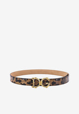 Dolce & Gabbana DG Girls Leopard Print Belt Brown BE1348AM568_HA93M_Brown_29846352