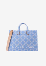 Michael Kors Large Gigi Empire Logo Tote Bag Blue 30R4G3GT3U_465_OneColor_29843370
