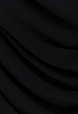 Givenchy Off-Shoulder Ruched Mini Dress Black BW21YN30YK_001_Black_29843756