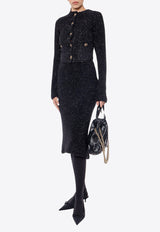 Balenciaga Tweed Knitted Midi Skirt Black 793601T3328_1000_Black_29848610