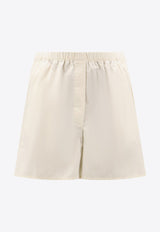 Miu Miu Logo Embroidered Shorts Beige SP9429SOOO10RG_F0304_Beige_29850867