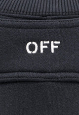 Off-White OFF Stamp Cropped Sweatshirt Black OWBA071F23JER001_1001_Black_29846825