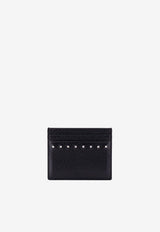 Valentino Rockstud Leather Cardholder Black 6Y2P0V18PDX_0NO_Black_29840051